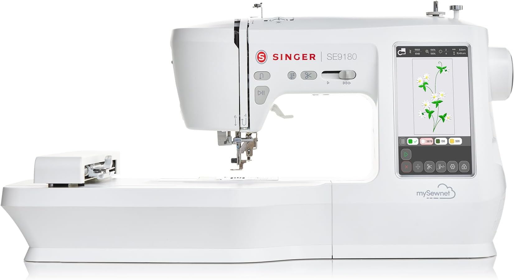 SE9180 Embroidery Machine, White