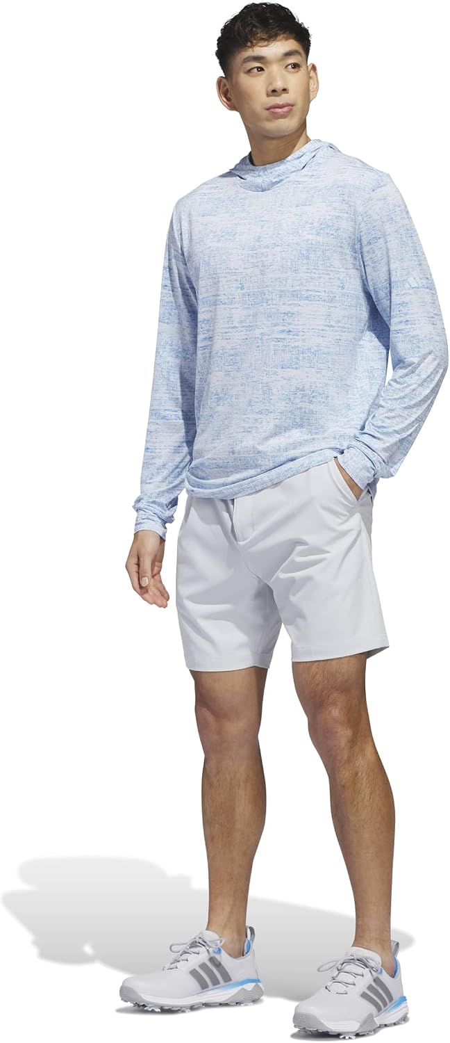 adidas mens Performance Printed Lightweight Hoodie