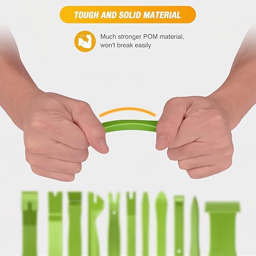 Miniatura 5 de GOOACC Herramienta de extracción de molduras de 40 piezas, herramienta de extracción de terminales automáticos, alicates de clip automático, kit de