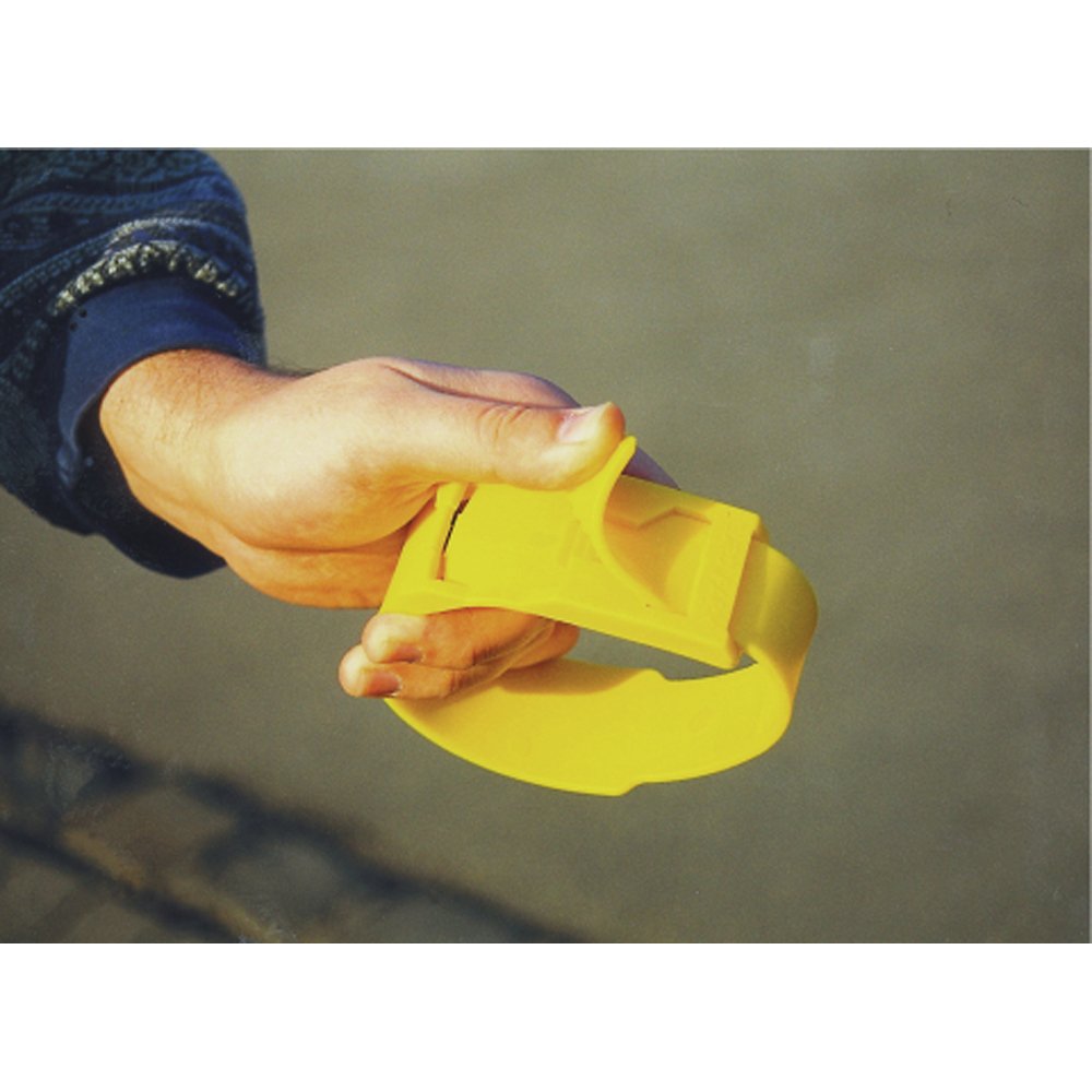 Kerbl Markierungsarmbänder aus Kunststoff – Kühe Jaune 37 cm, 10 Stck im Pack