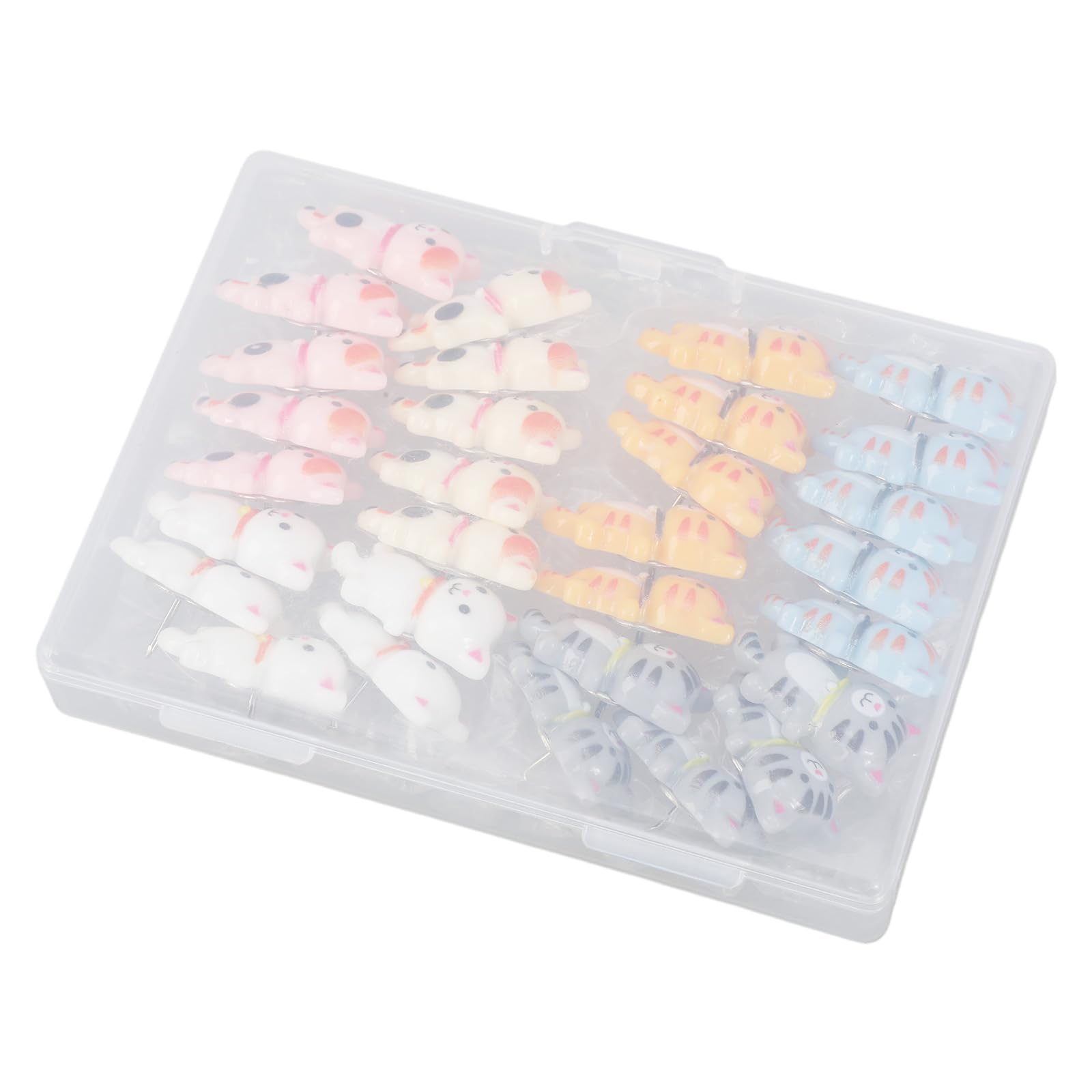 30Pcs Decorative Push Pins Cork Board Tacks Bulletin Thumb Decoration for Home Photo Map Boards Pin Set Decorative Thumb Tacks Pins for Bulletin Cork Wall