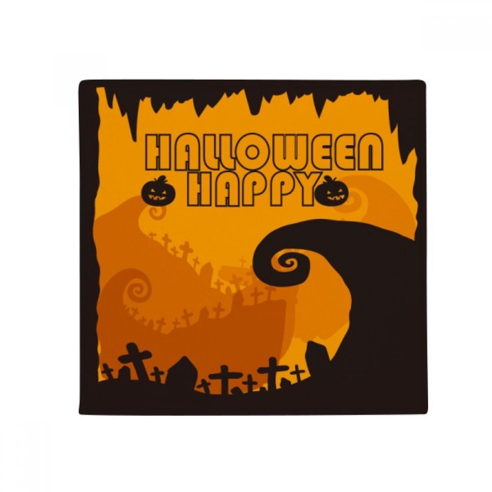 Tapis de sol Halloween original 50x50cm, idée cadeau pour chambre et salon