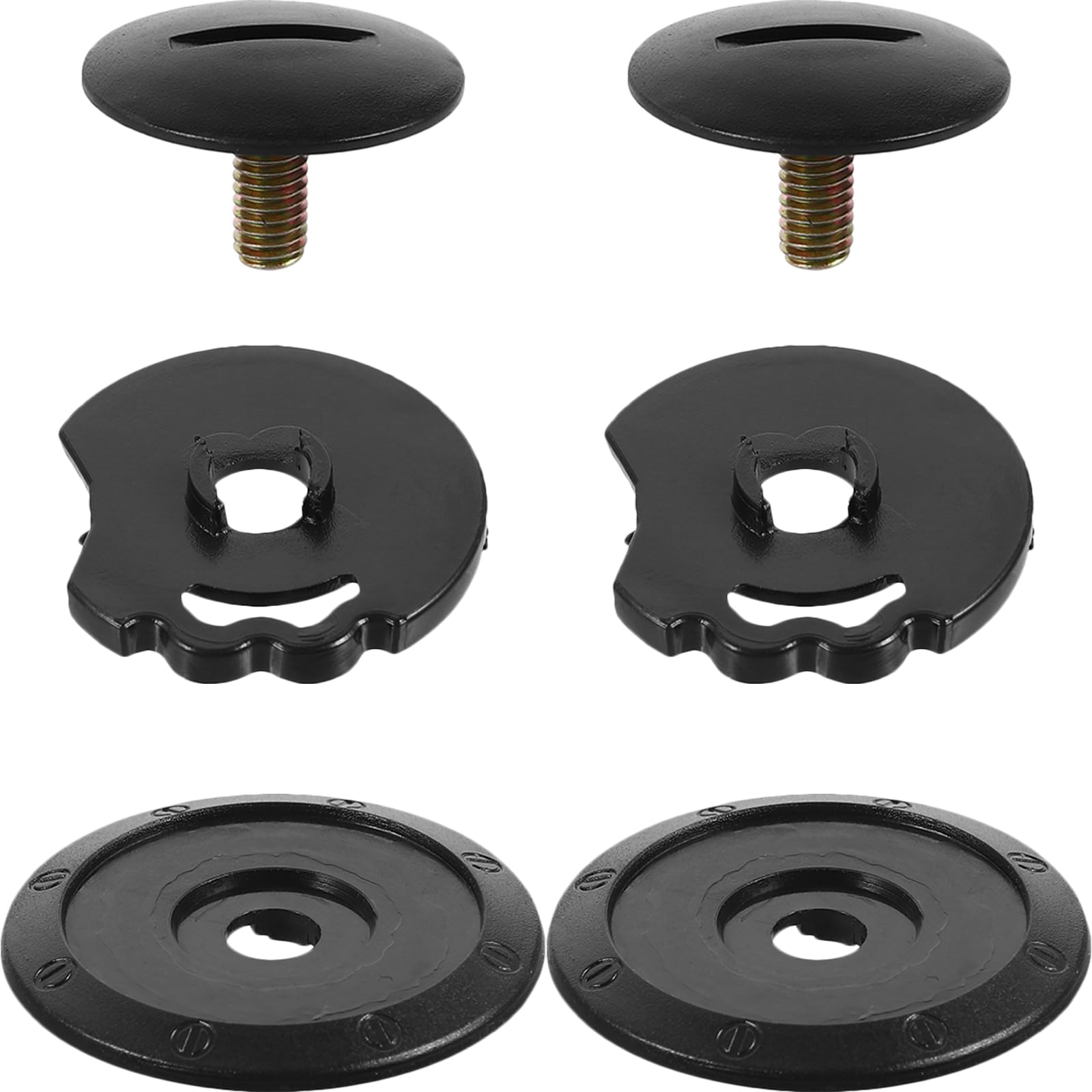 Base de mecanismo para casco de moto IMIKEYA accesorio visor negro 8