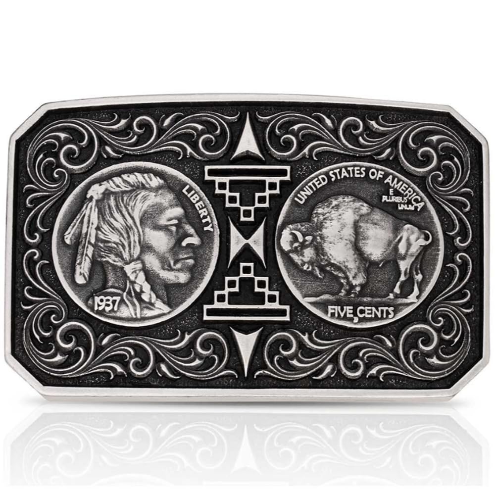 Montana Silversmiths Southwest Series Attitude Western Belt Buckle