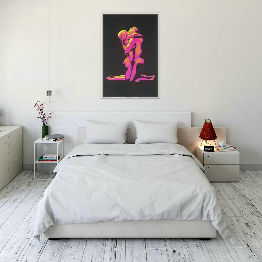 Amazon.com: Scorpio Posters Flaming Lovers - Classic Blacklight