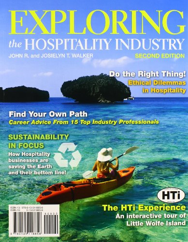 Exploring the Hospitality Industry with Hospitality Interactive Customer Access Code Card (2nd Edition)