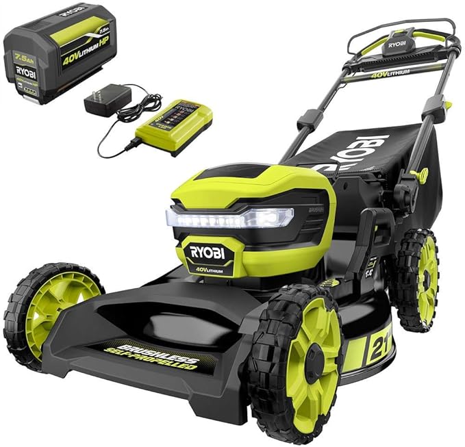Ryobi 40V 21" Brushless Self-Propelled Mower