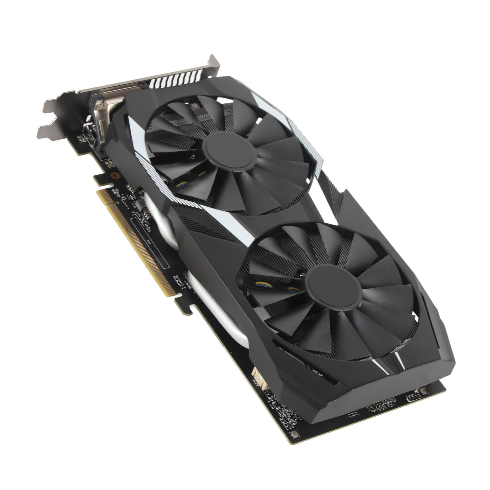 Domary Scheda Grafica GPU da Gioco Desktop PCIe 3.0 da 8 GB GDDR5 256 Bit, con Raffreddamento a Tubo in Rame a Doppia Ventola, per VR Ready e Uscita Display 4K
