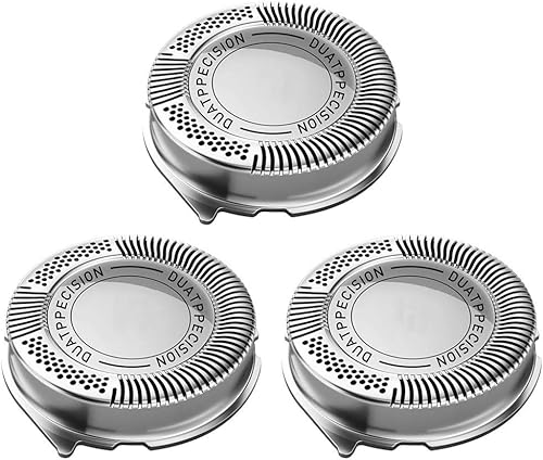 HQ8 Replacement Heads for Philips Norelco Shavers HQ8 Norelco Replacement Heads Compatible with Blades Philips Razor Heads PT720 AT880 AT810 AT815 Men Electric Shaving Heads Back-Up Rotary Heads[3pcs]