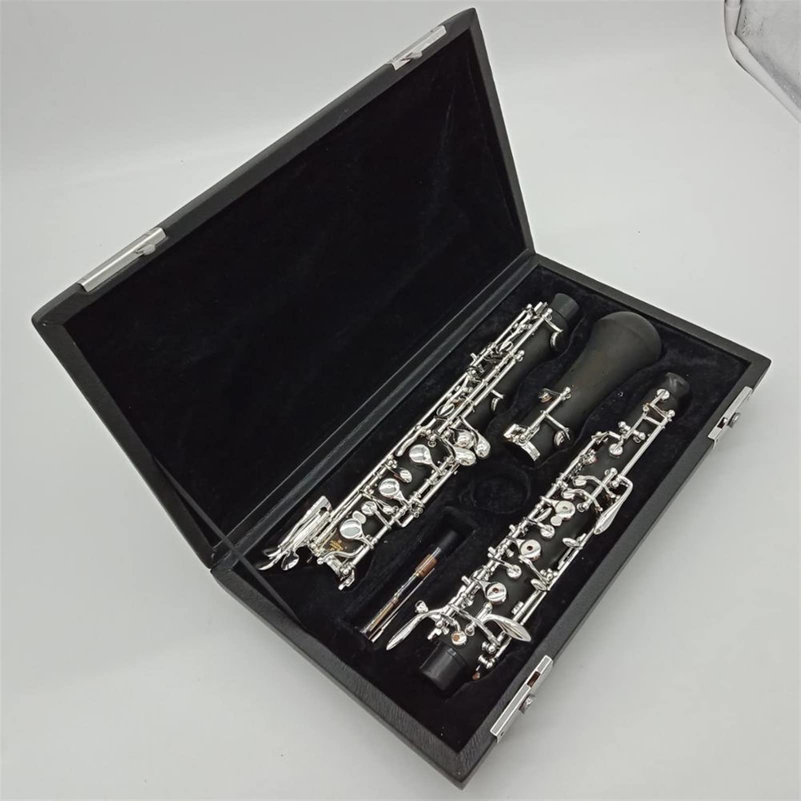 Parti oboe Oboe Bakelite Student Oboe C Key Musical Struments Con Accessori Per Anelli Di Custodia