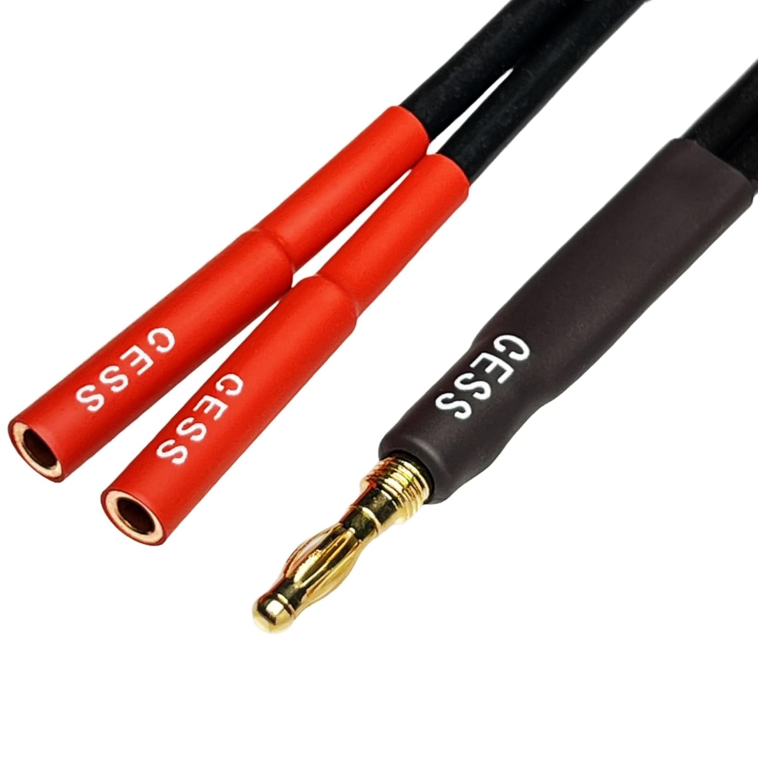 CNCESS CESS-142x4 Banana Plug Splitter 2-in 1-Out (4-Pack) - Image 5