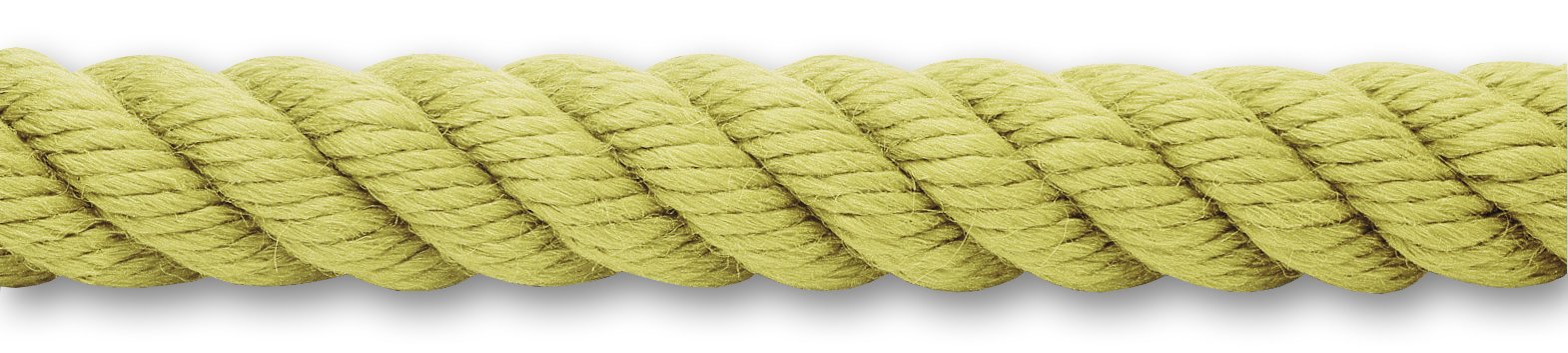 Corde à rampe polypropylène 32mm ocre pour remplacer une main courante usée et glissante