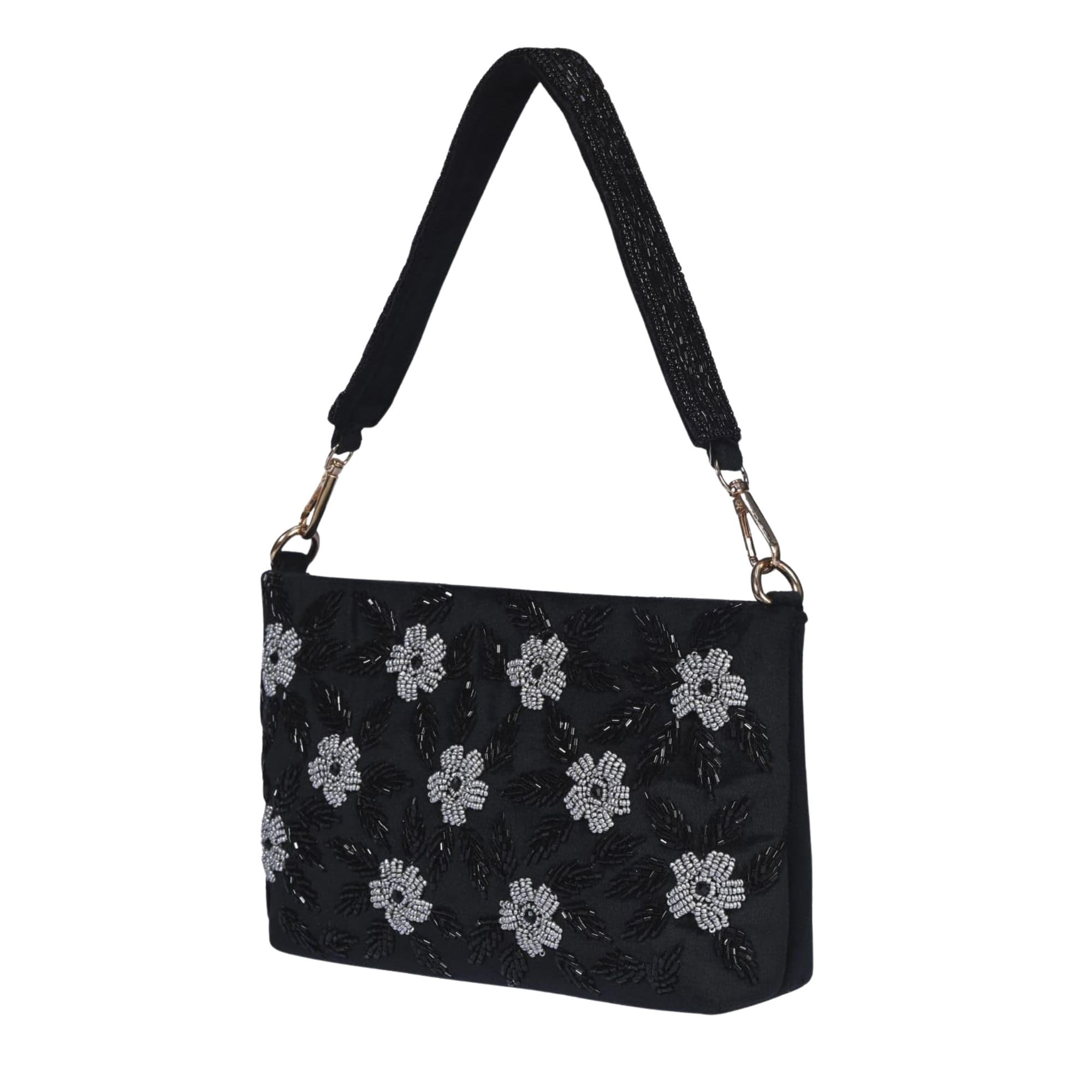 Women's Exquisite Floral Embroidered Clutch Purses 8 Elegant Designs for Every Occasion-image-25