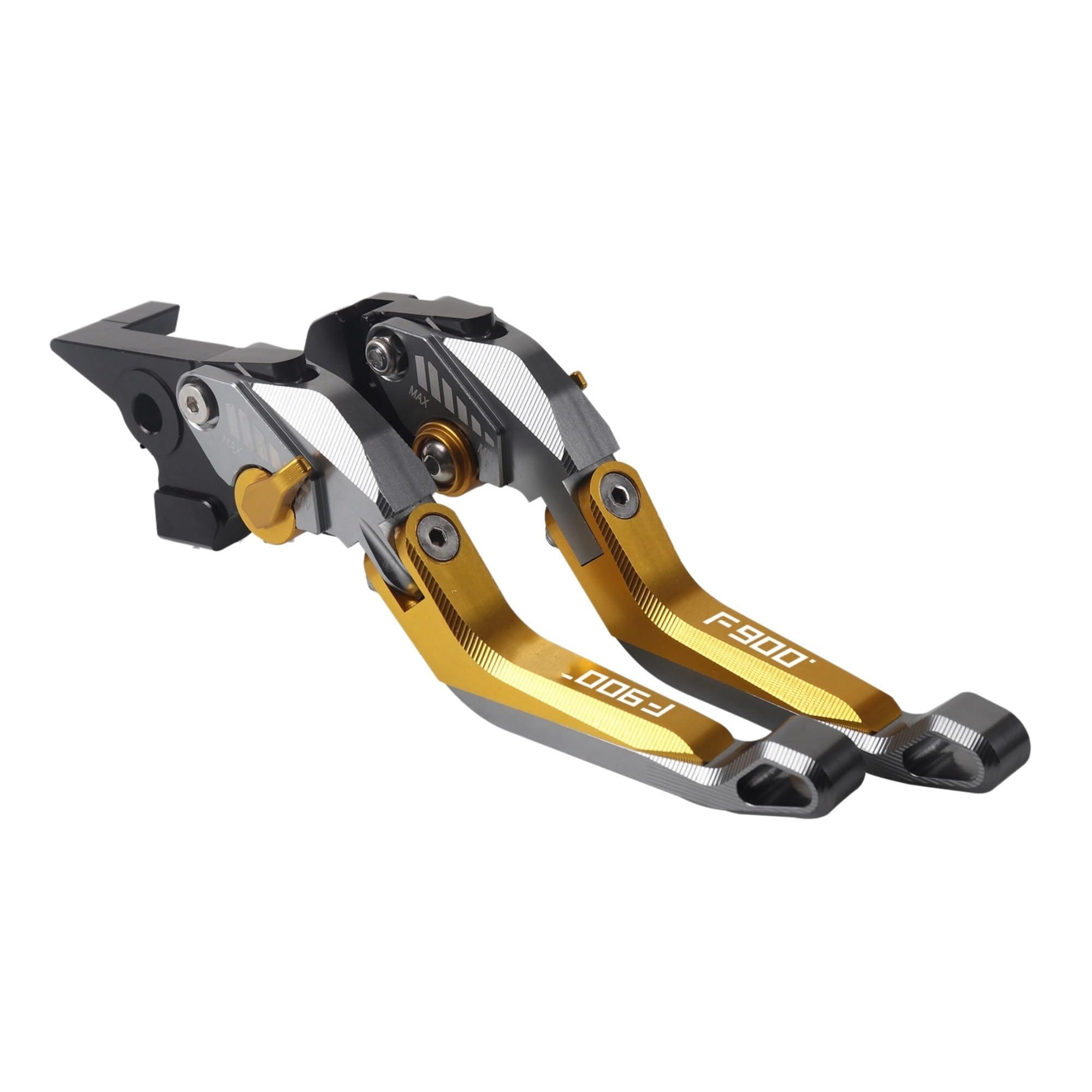 Gwearu Grey Yellow Grey Clutch Lever Motorcycle Adjustable Clutch Brake Lever Levers For F900r F 900 R F900 900R 2020-2023