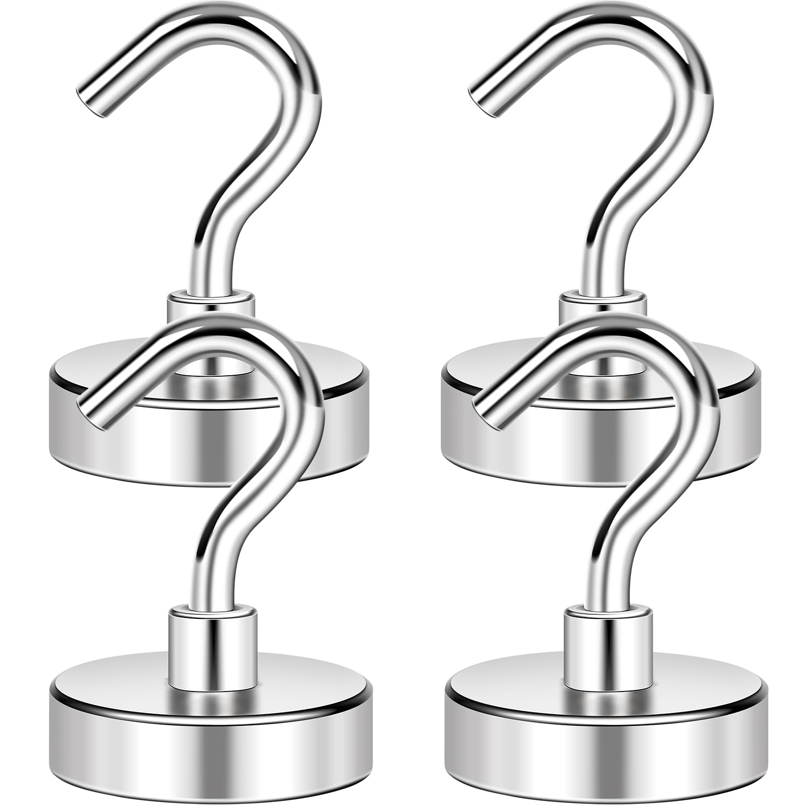 LOVIMAG Magnetic Hook, 80lbs Magnetic Hooks for Cruise Cabins, Heavy Duty Magnets with Hooks for Cruise, Strong Neodymium Magnets for Refrigerator, Hanging, Ceiling, Locker, Kitchen etc-4 Pcs (B0CDBF133G) Amazon Price History, Amazon Price Tracker