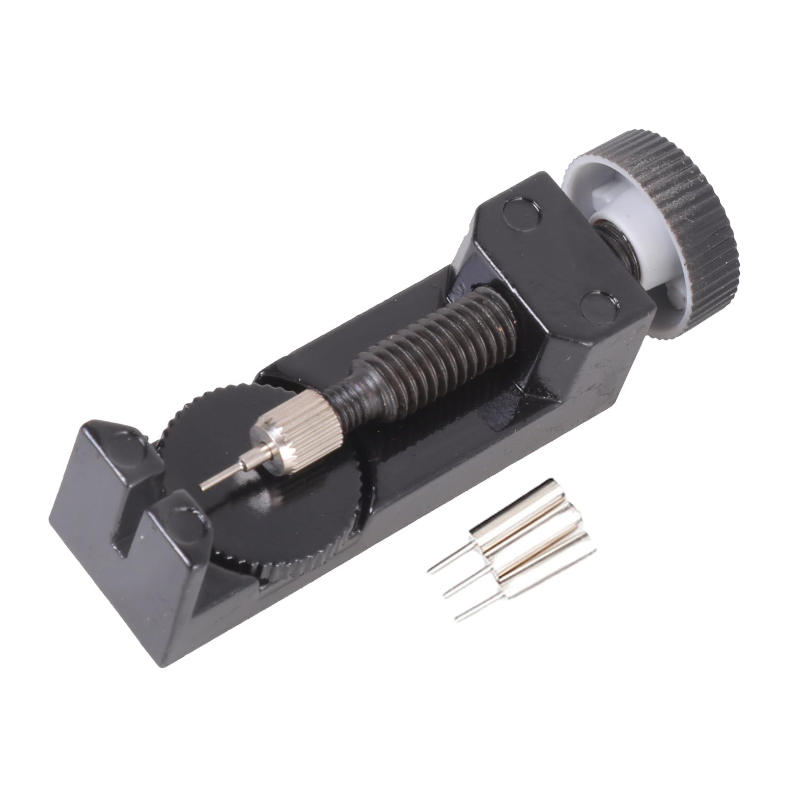 Woedpez Black Handheld Watch Band Removers Adjuster Tool For Home Or Professional Clock Repair Needs Watch Straps Length Adjuster