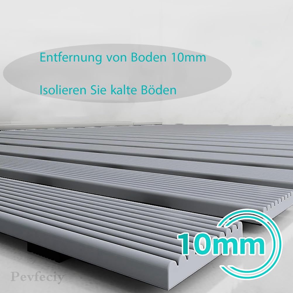 Antirutschmatte dusche 60x90 cm / 2.1 kg für Moderne Duschraum Automatische Ableitung Duschmatte rutschfest Waschbar Duscheinlage rutschfest
