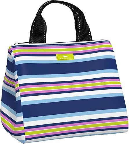 SCOUT Bolsa de almuerzo Eloise Hielera suave con aislamiento ligero, se abre ampliamente, cremalleras cerradas, bolsillo interior