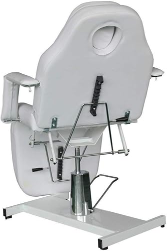 Miniatura 4 de Estilo de salón de masaje facial mesa cama silla vintage profesional ajustable silla de mesa belleza spa salón tatuaje equipo de belleza blanco