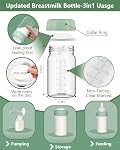 4 Pack Breast Pump Replacemnt Parts with 21mm Flange Compatible with Spectra S1 S2 S9 Plus SG, Including Flange, Backflow Protector,Tubing,Valves, Bottle