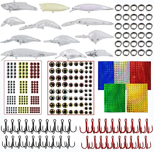 JSHANMEI 342pc Hard Bait Kit