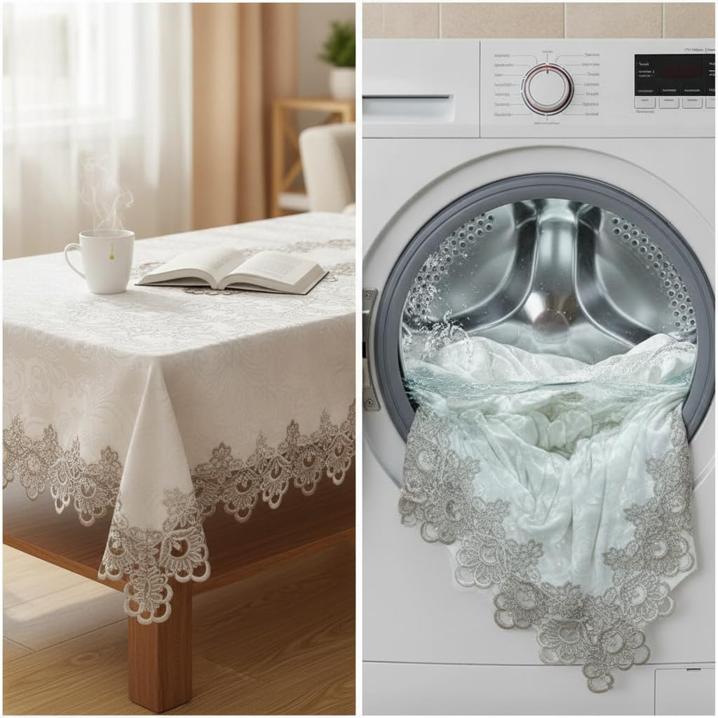 Nappe Table Basse en Polyester