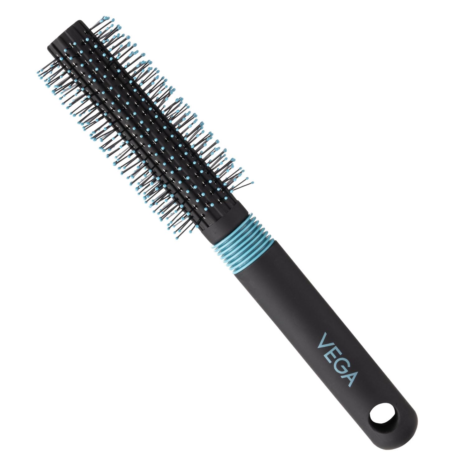 Vega Round Hair Brush for Blow Dry Styling, Volumizing Tool for Men & Women, Adds Curl, Waves & Smooth Finish, Professional Roller for Salon Results (India's No.1 Hair Brush Brand, R30-RB)-picture-18
