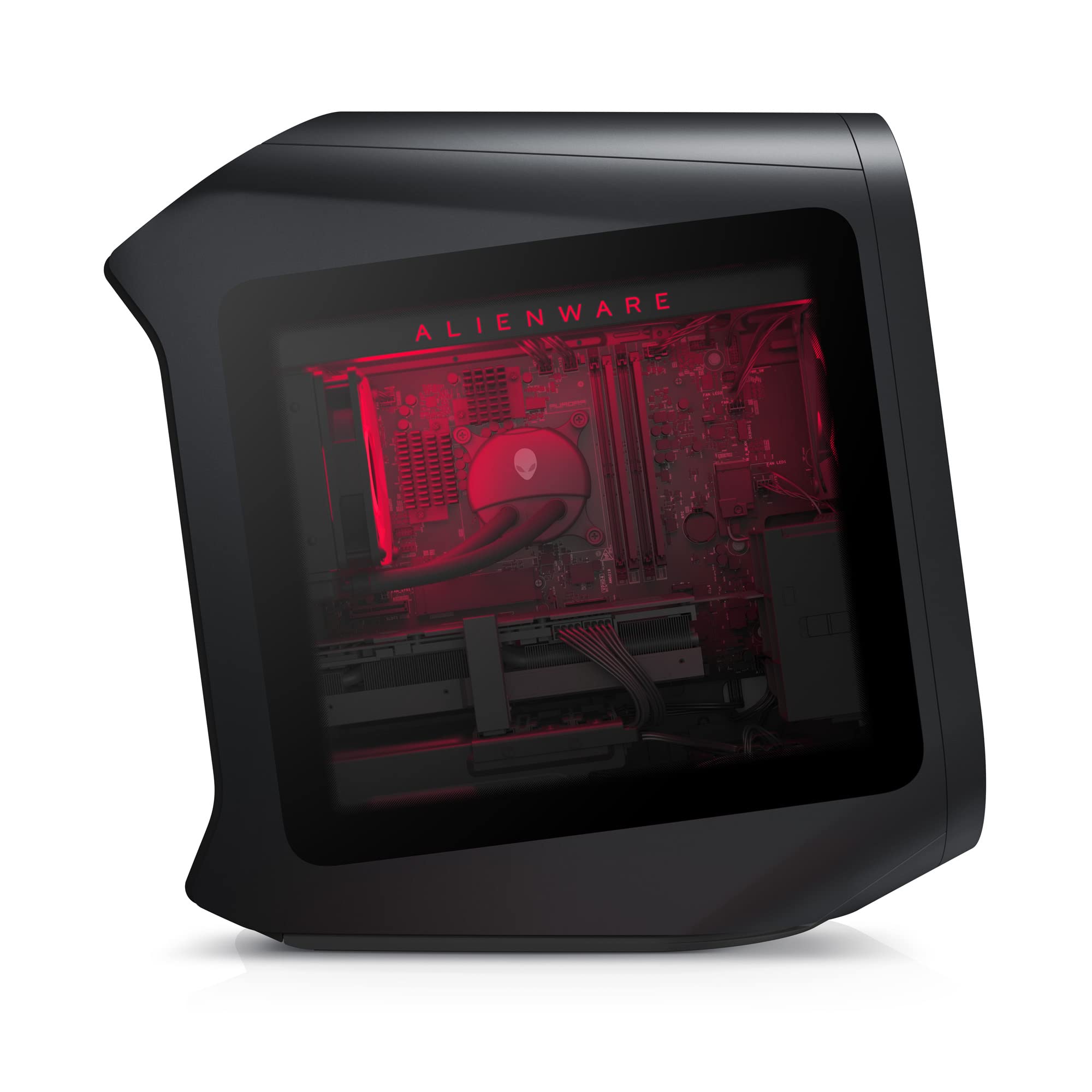 Alienware Aurora R14 Gaming Desktop - AMD Ryzen 9 5900, 32GB 3466MHz RAM, 1TB SSD + 2TB HDD, NVIDIA GeForce RTX 3080 10GB GDDR6X Graphics, Liquid Cooled, Windows 11 Home - Dark Side of The Moon