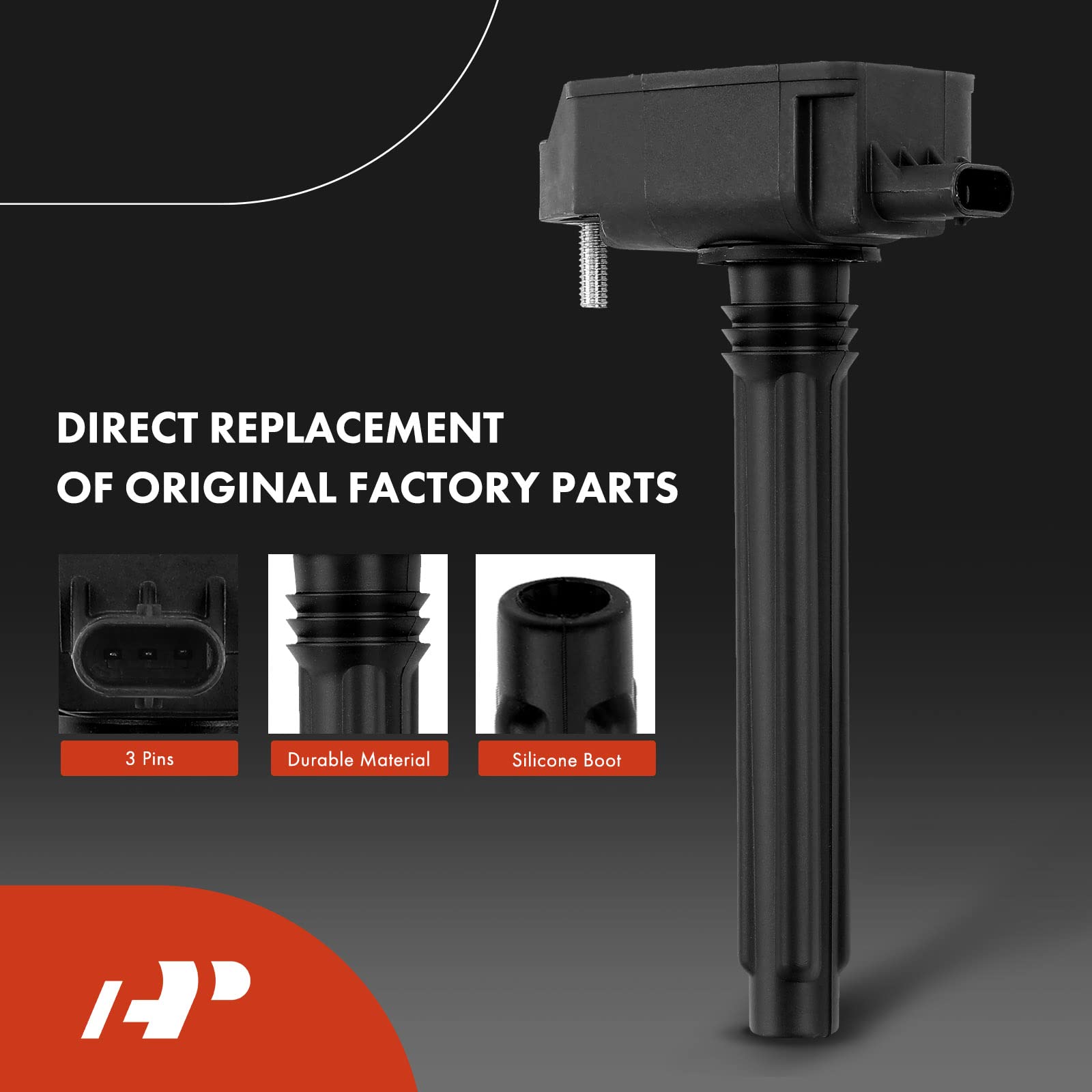 UF807 6 Ignition Coil + 6 Spark Plug For 3.6L 2016-2021 Chrysler - Foto 5