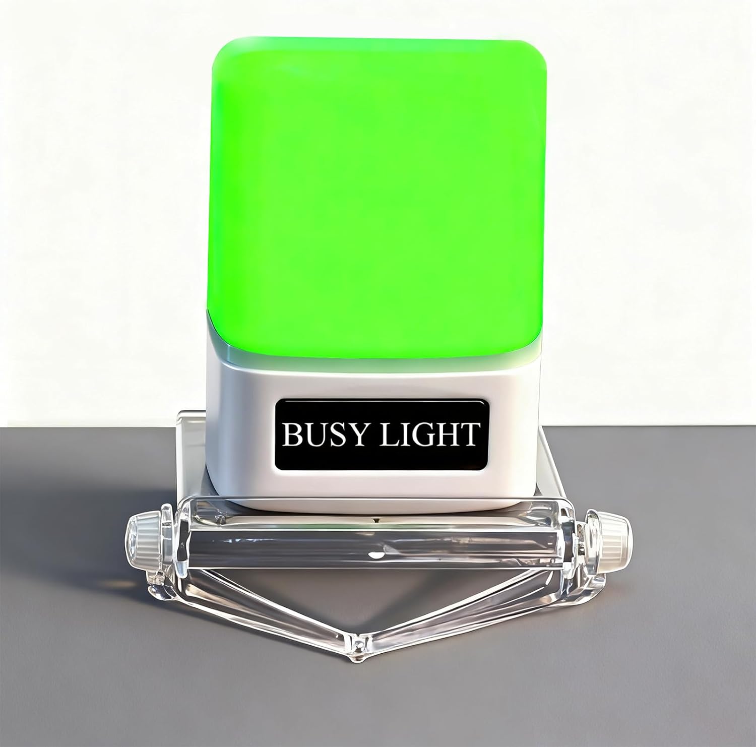 Busy Light with Monitor Stand – Do Not Disturb Light Indicator for Office,3 Color Modes (Available/Busy/Away)