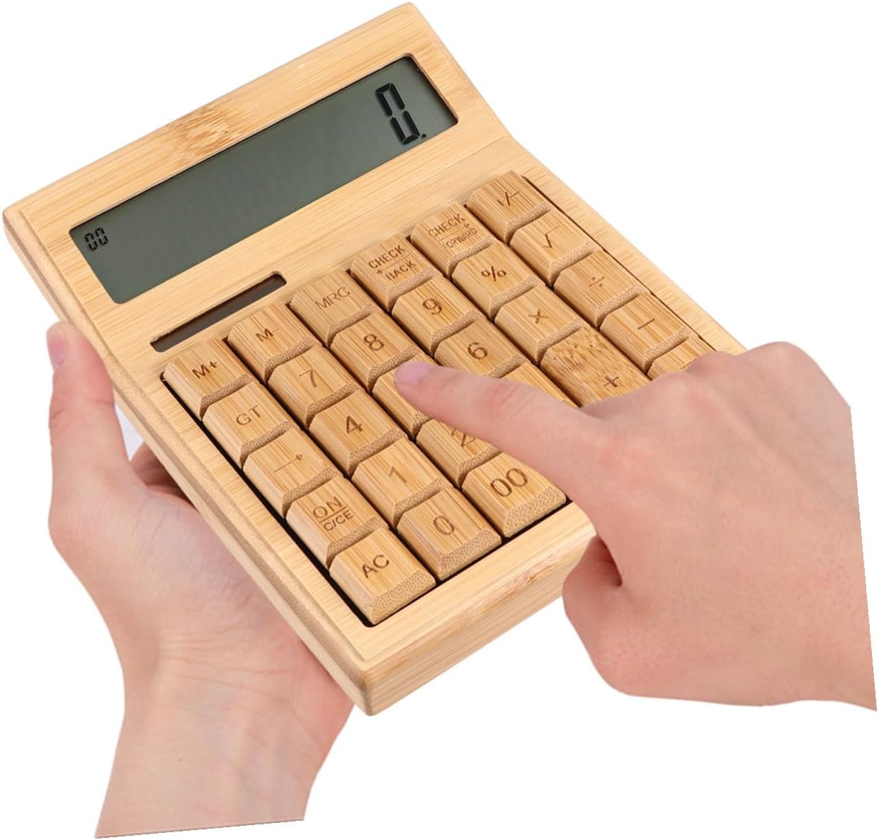 29-Key Solar Calculator Portable Electronic Desk Calculator with LCD Display for Office and School Use