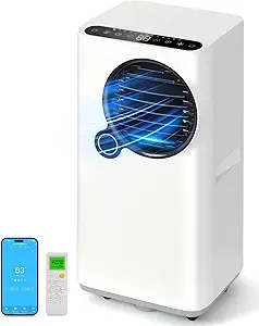 Portable Air Conditioners, 16000 btu Smart AC Unit with Cooling/Dehumidifier/Fan, APP/Remote Control 24h Timer Air Conditioner for Room Indoors