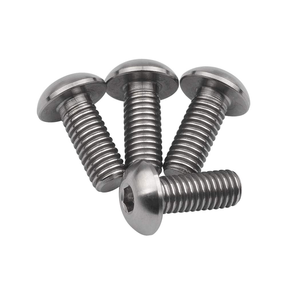 Śruba tytanowa M5 x 12 mm do roweru butelki wody klatka zestaw 4 szt.