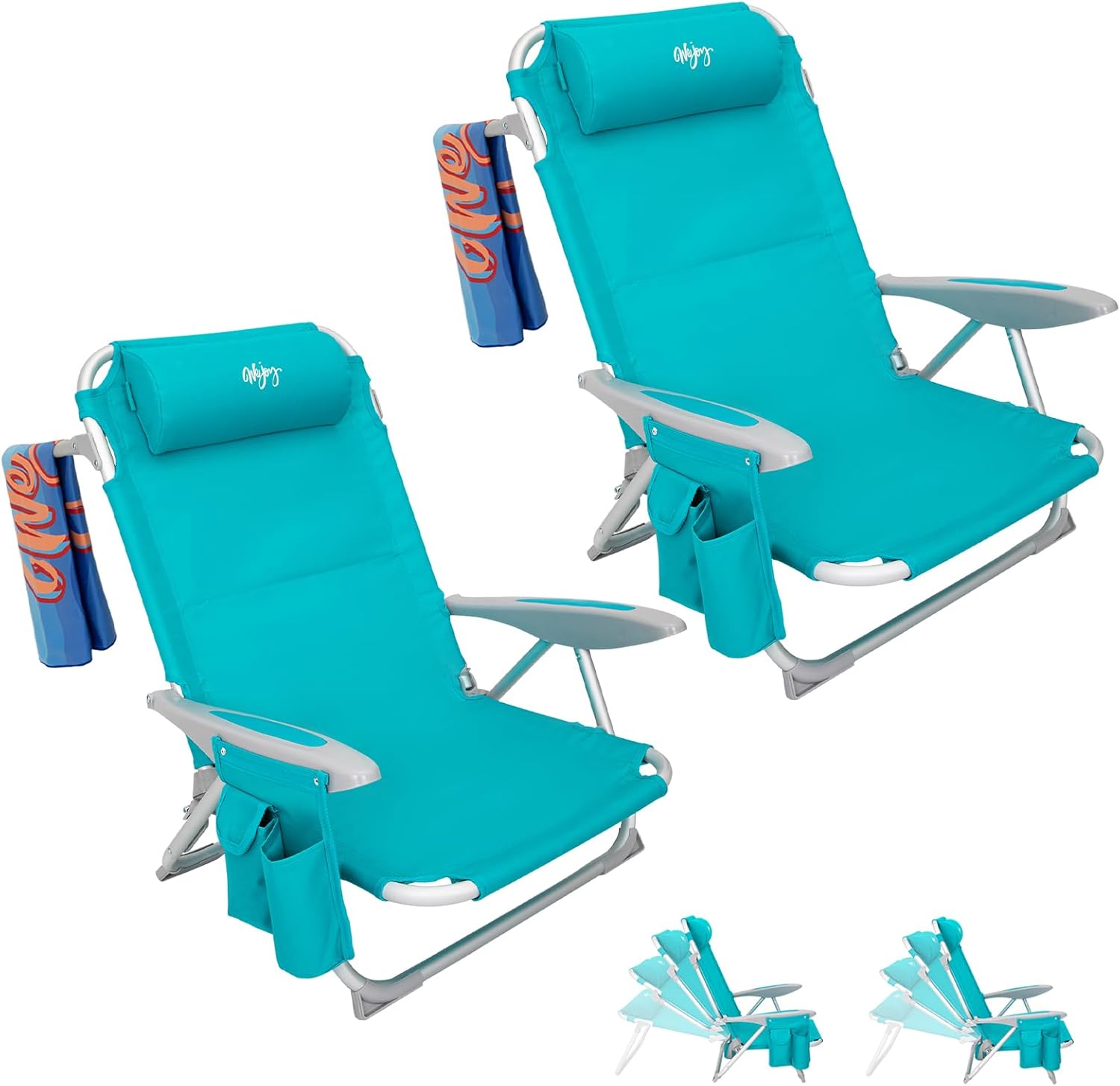 #WEJOY Folding Beach Chair for Adults