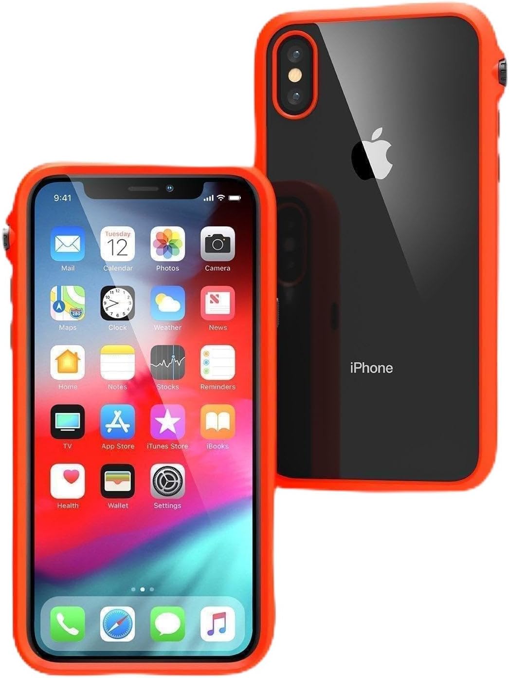 Catalyst iPhone Xs Case Impact Protection Compatible iPhone X, Military Grade Drop and Shock Proof Premium Material Quality, Slim Design, Sunset