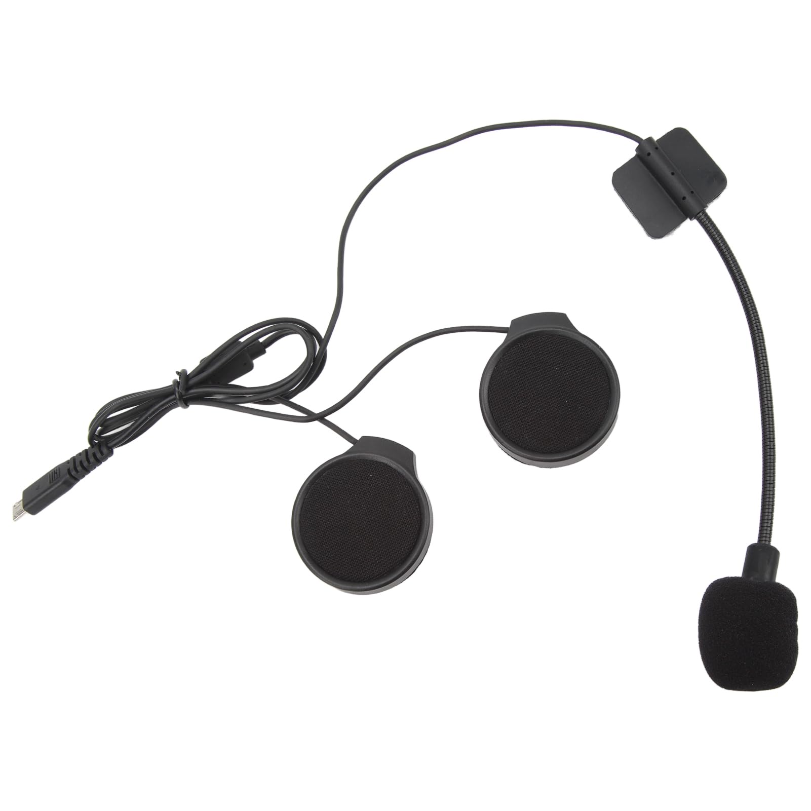 Auricolari per Moto Cuffie Impermeabili Wireless con Comando Vocale per Viaggi in Bicicletta Materiale ABS