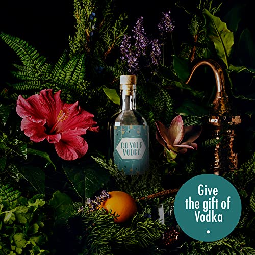 Do Your Vodka | Diy Vodka Infusion Kit | Vodka Making Kit For Adults | Cool Birthday Gifts For Men & Women | Cocktail Mixers | Bartender Gift Basket | Father's Day Gift |12 Spices, Bottles & Recipe #TOP4