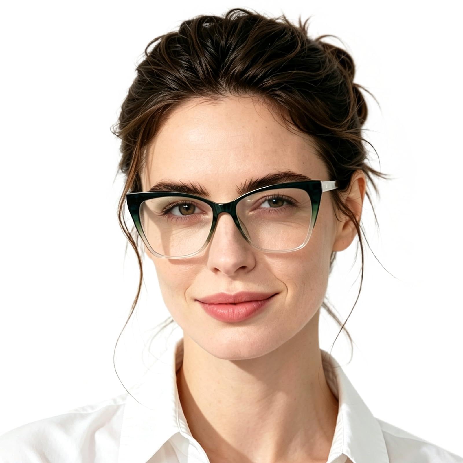 Oversized Cat Eye Reading Glasses 2.0 Women Large Green Reading Glasses 2.00 For Ladies 100 125 150 175 200 225 250 275 300 350 400-image-37