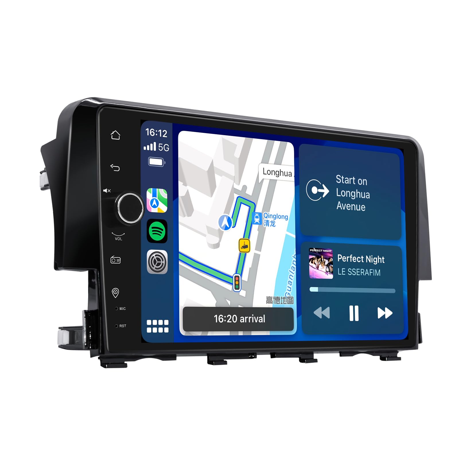 L7 CID Glass Panel 8.8 Inch Glass Screen Replacement For BMW L7