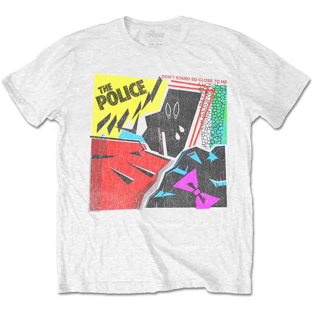 Rockoff Trade Men's The Police Don’t Stand T - Shirt, White (White White), Medium