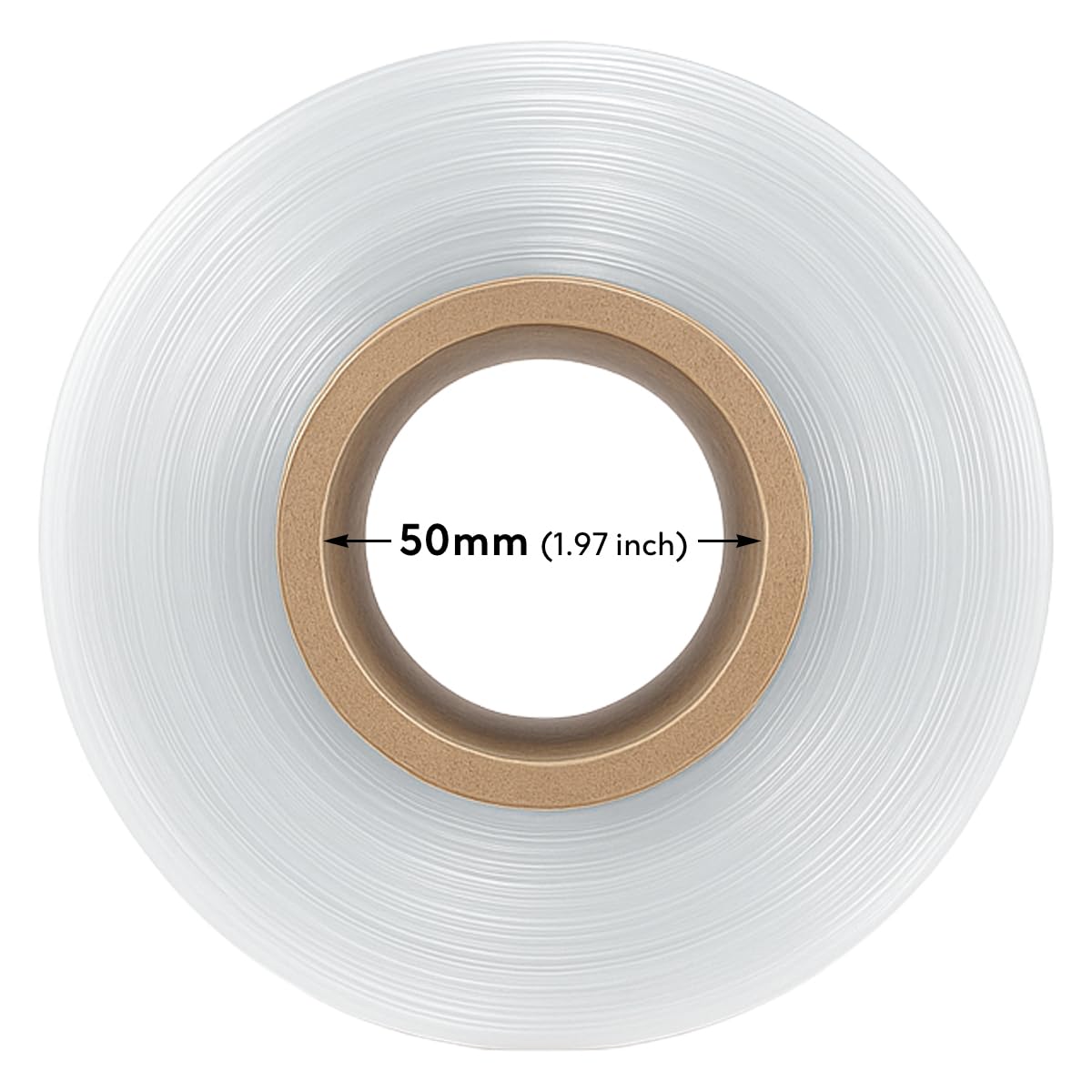 6 rollos de film estirable de 500 mm de ancho y 300 m de largo Transparente 20my - Film de embalaje robusto y flexible para envolver con seguridad, asegurar la carga, rollo de film estirable,