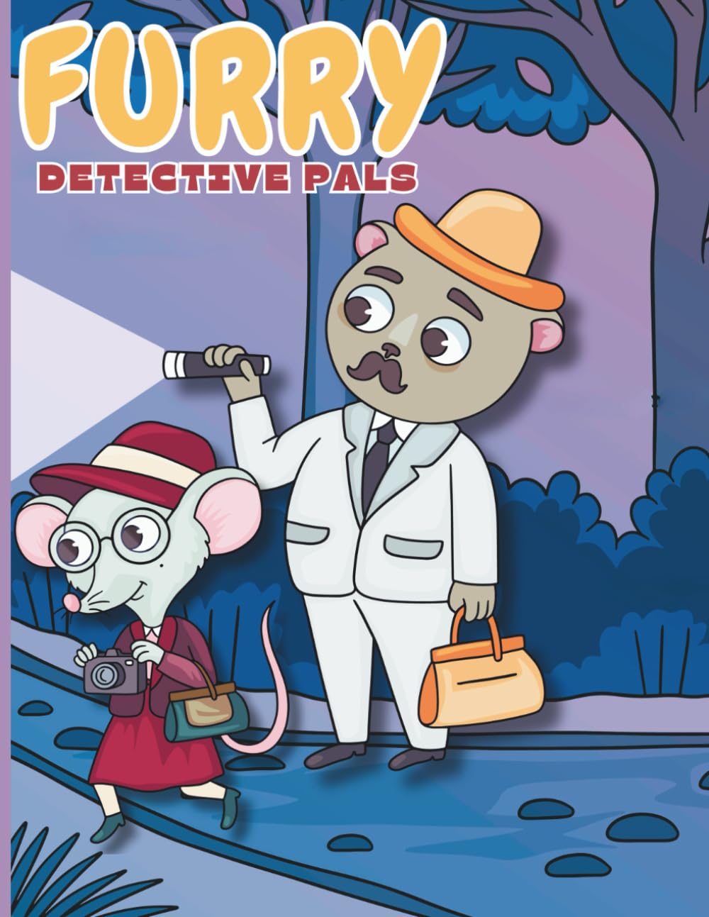 Furry Detective Pals: Coloring, Word Hunts, & Dot-to-Dot Fun