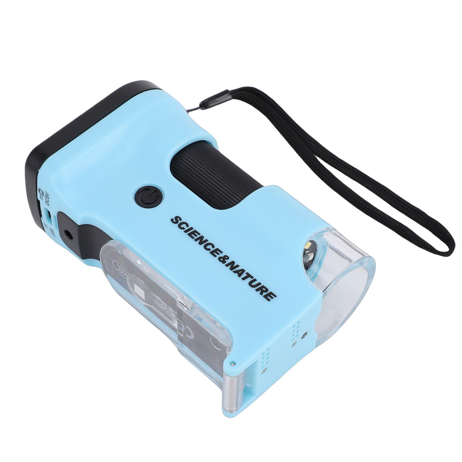 Microscopio de Bolsillo, Aumento de 800X, Pantalla LCD de 2 Pulgadas, Microscopio Digital de Mano, Zoom Iluminado por LED con Batería de 2000 MAh, Conexión de PC para Niños y Adultos, Moneda