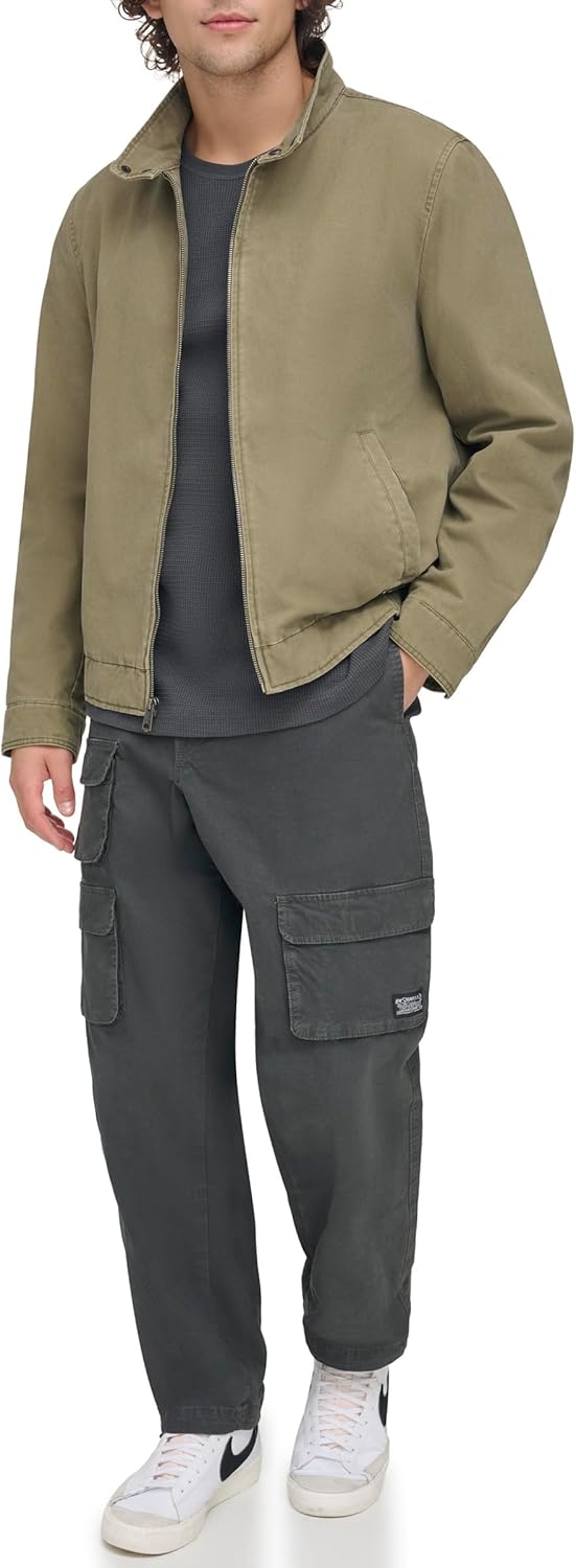 Levi's Men's Cotton Canvas Harrington Jacket - Image 3