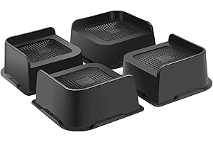 Bed Risers 2 inch Heavy Duty Improve Your Sleep, L Shape Furniture Heighten Support