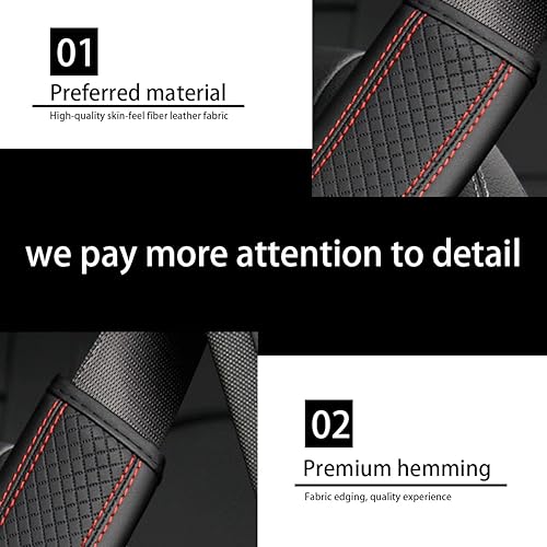 Miniatura 3 de zipelo 2 fundas para cinturón de seguridad de automóvil, fundas suaves para correa de hombro, almohadillas de arnés, cojín de conducción cómodo para