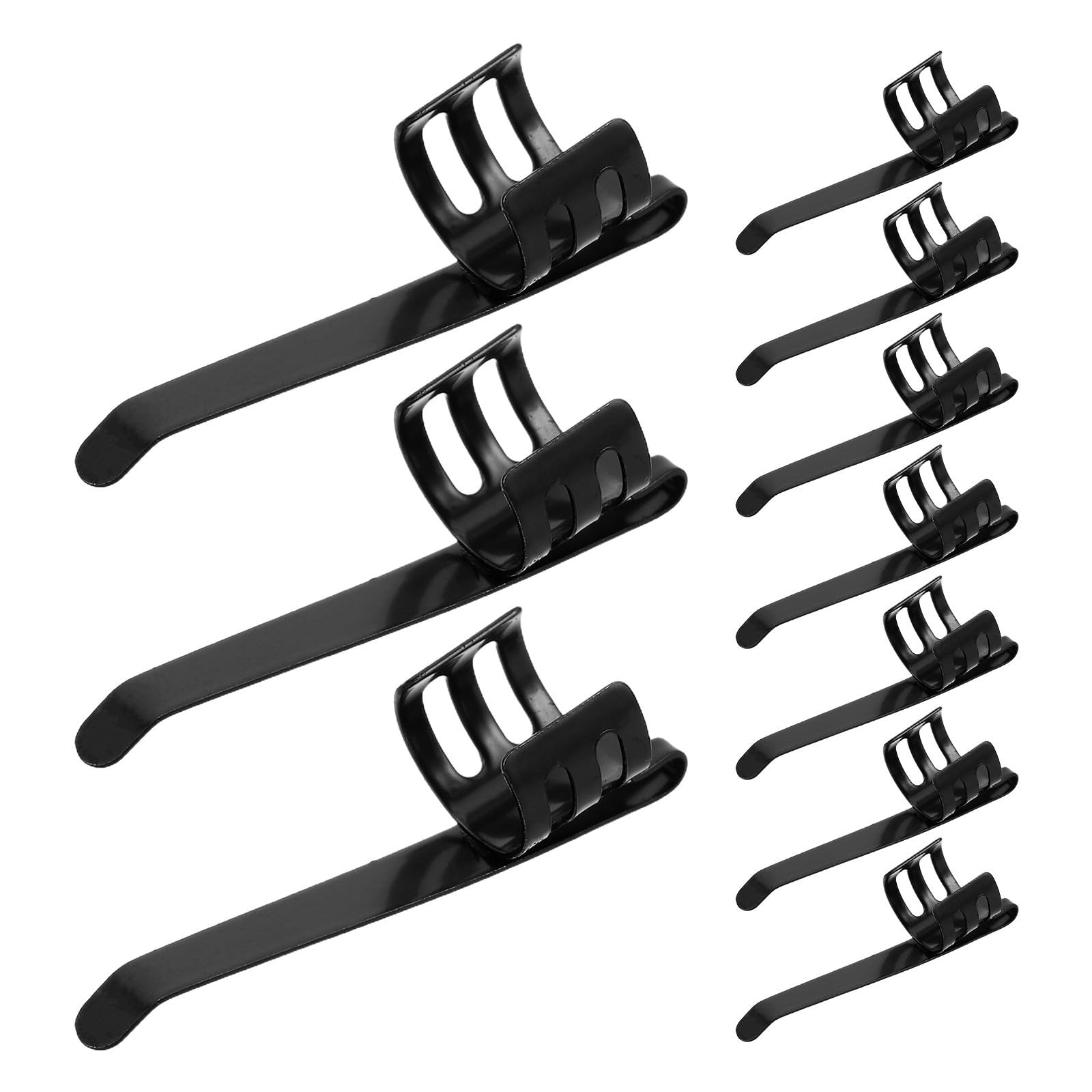 20Pcs Metal Flashlight Belt Clips Replacement for Flashlight, Pen Light