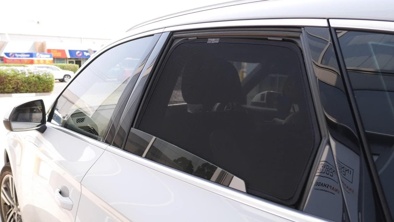 SNAPSHADES Car Rear Window Shades for Audi Q5 SUV 2nd Gen (2017-Present)