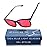 Sleep ZM 100% Blue + Green Light Blocking Glasses for Women + Men - Better Sleep + Anti Eye Strain Protection - Computer Screens & Gaming - Premium Black Wayfarer - 100% Night-timeMax Red Lens