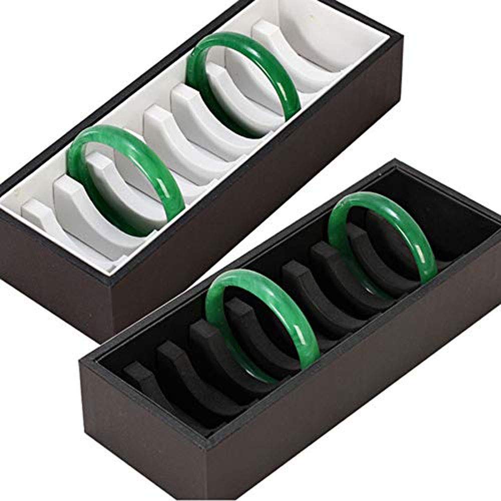 Caja con asa, Soporte para Caja de Pendientes, Bandeja para joyería, Almacenamiento de Gemelos para niñas y Mujeres